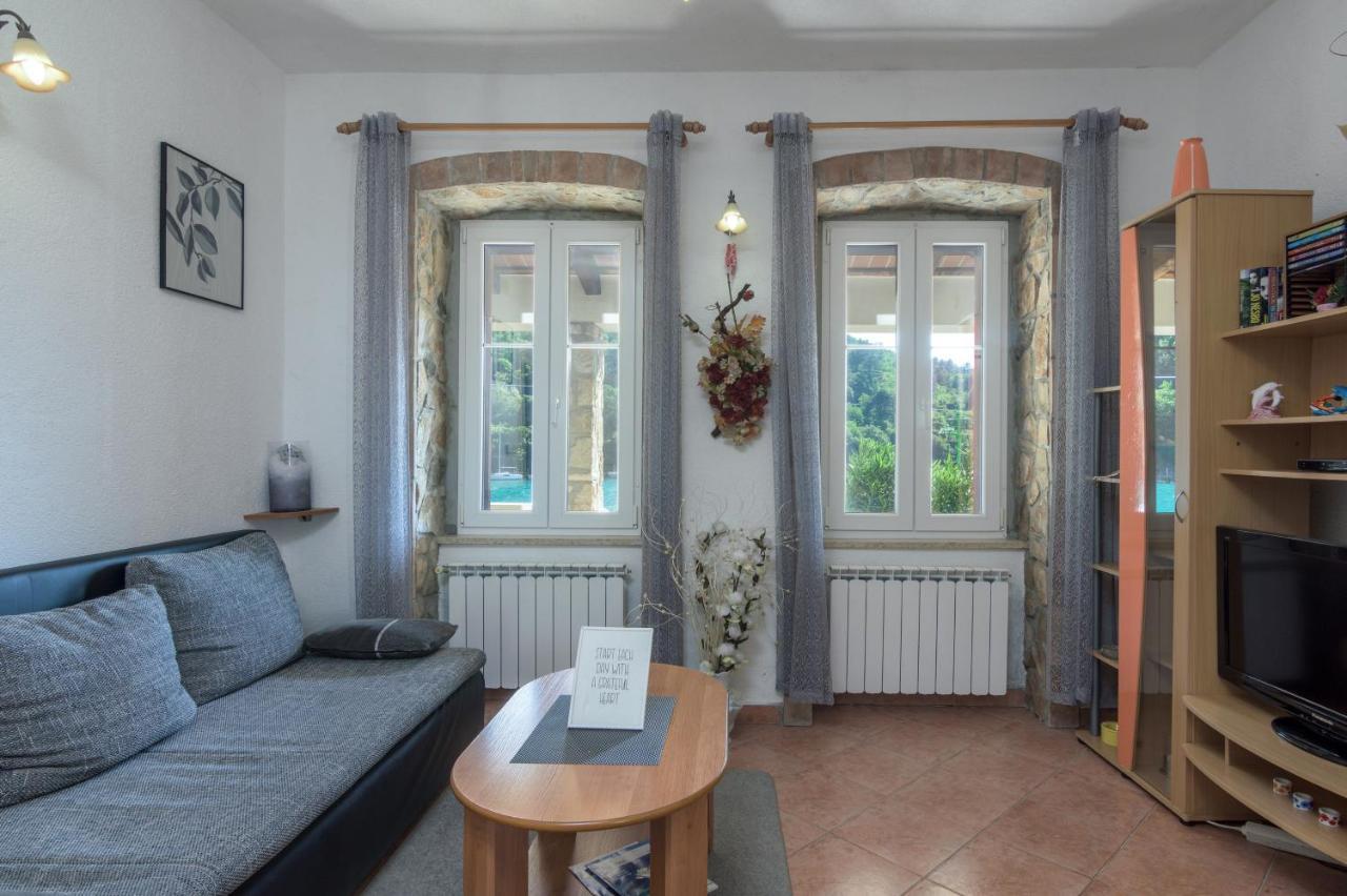 Seaside Holiday House Plomin Luka, Labin - 7466 Eksteriør billede
